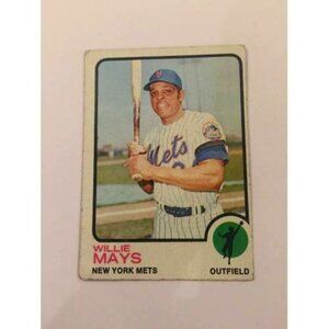 1973 Topps Willie Mays NY Mets #305 (025)